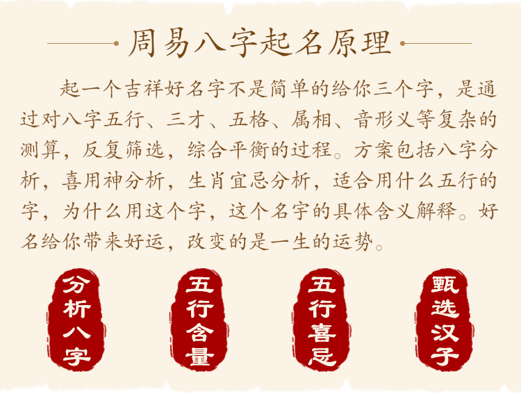 根据生辰八字起名字 根据生辰取名字健康成长