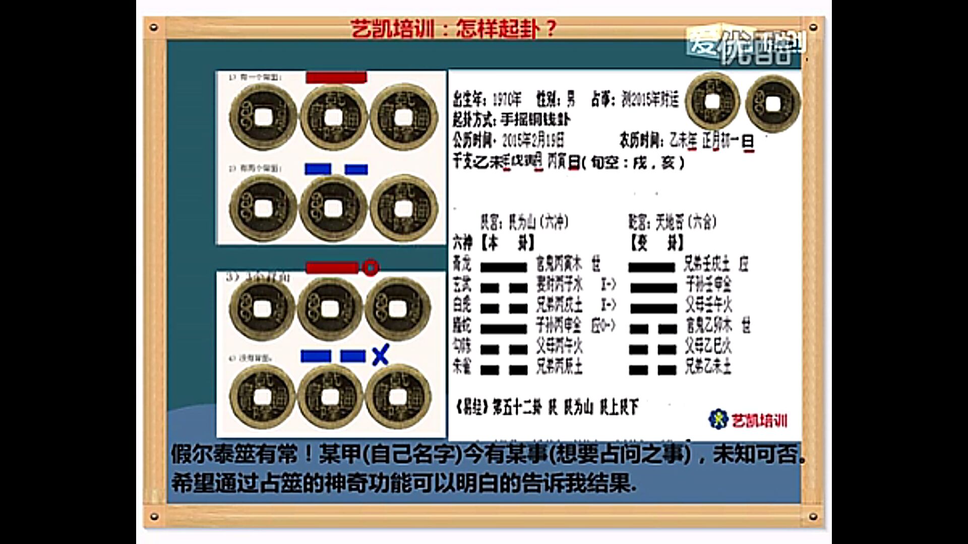 六爻入门教学讲座视频_中国六爻同盟入门教材 第一大部分 筮学通考_六爻入门杂谈