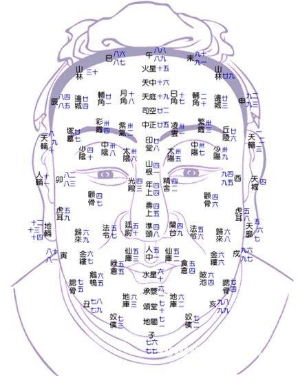 面相学图解01论面相